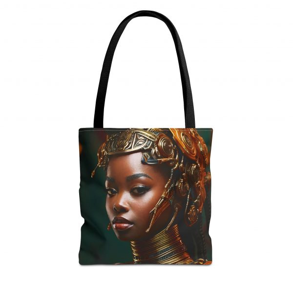 Golden City Soldier Tote Bag - Urban Fantasy Theme, Shoulder Bag, School Book