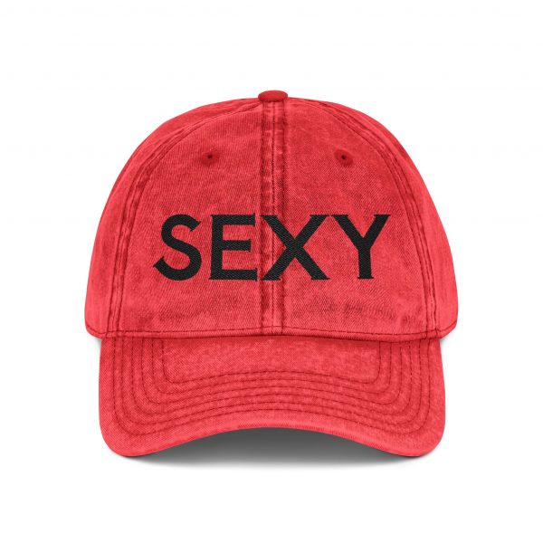 "SEXY" Vintage Embroidered Cap