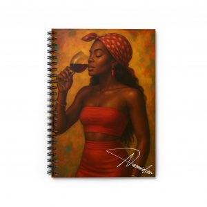 Artistic Spiral Notebook - Ruled Lines, Unique Stationery for Creatives, Gift for Artists, Journaling, Sketching, Writing