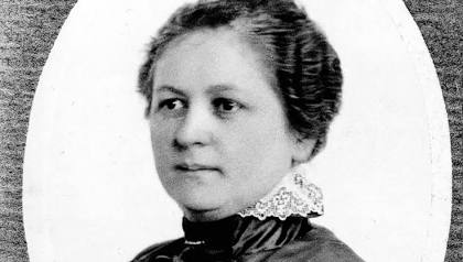 Melitta Bentz, inventor of the paper coffee filter. Source: Europeana.
