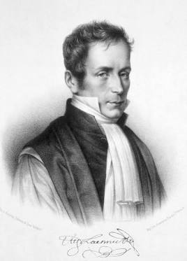 René Laennec (1781–1826). Source: Wikipedia René Laennec (1781–1826). Source: Wikipedia.