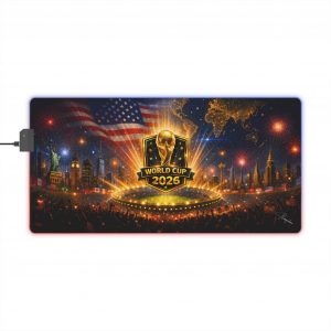 FIFA 2026 Stadium LED Gaming Desk Mat