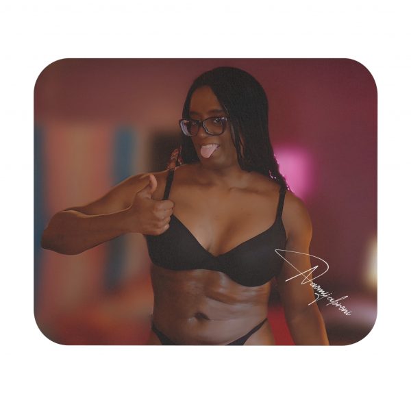 Empowered Elegance: Athletic-Inspired Rectangle Mouse Pad