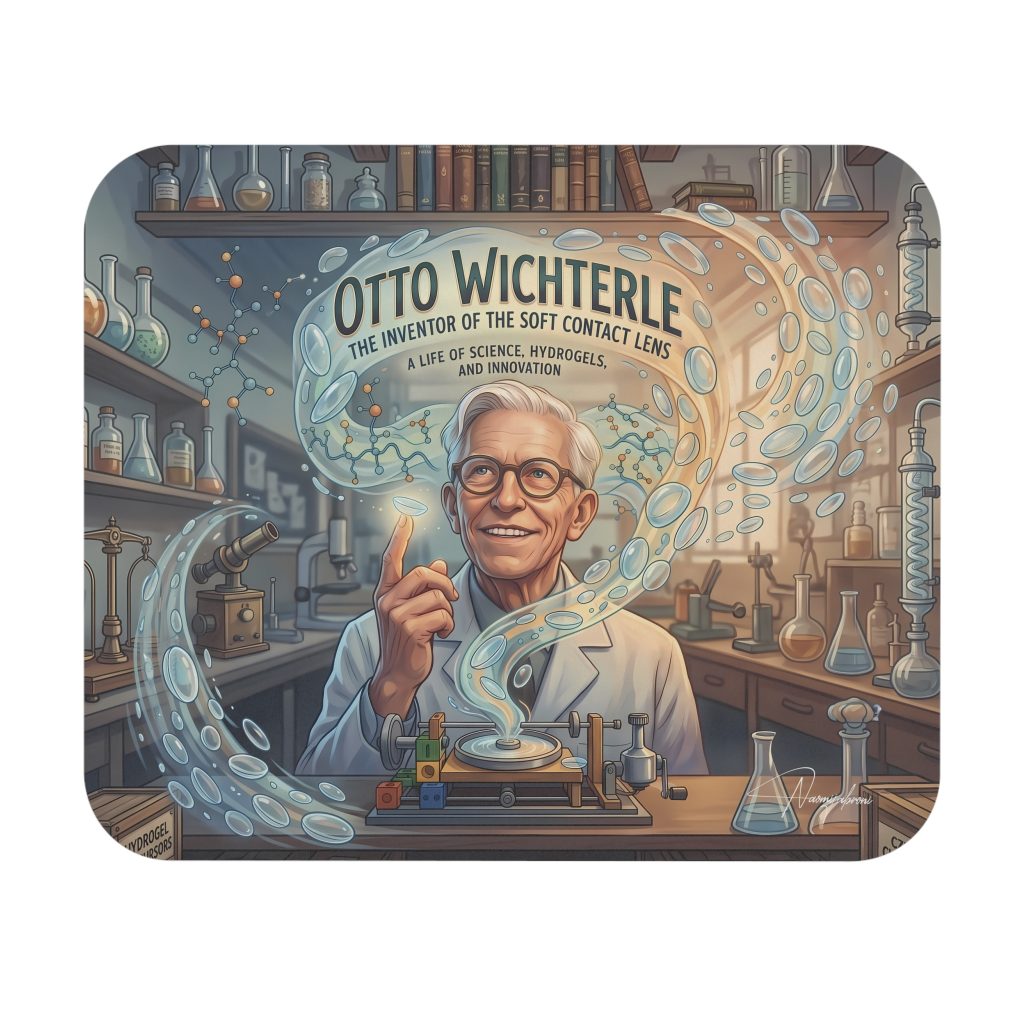 Otto Wichterle: Inventor of the Soft Contact Lens, Computer Mouse Pad!