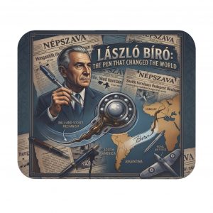 L&aacute;szl&oacute; B&iacute;r&oacute;: The Pen That Changed the World Mouse Pad