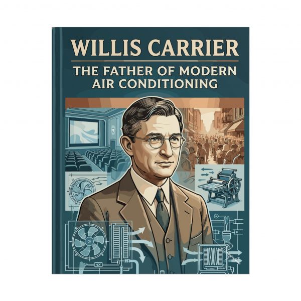 Rolled Poster — Willis Carrier: The Father of Modern Air Conditioning Vintage Science Print