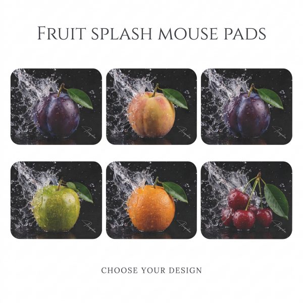 Fresh Fruit Mouse Pad Collection | Beautiful Photographs of Fruits!